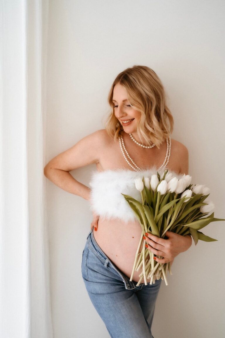 Babybauch Fotoshooting